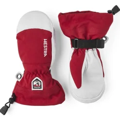 Hestra Army Leather Heli Ski Jr. Mittens - Kids'-Women/Kids Kids Gloves & Mittens|Gloves & Mittens