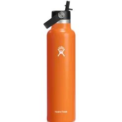 Hydro Flask 24oz Standard Mouth Flex Straw Cap Water Bottle-Women Active Clothing|Active Clothing