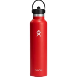 Hydro Flask 24oz Standard Mouth Flex Straw Cap Water Bottle-Women Active Clothing|Active Clothing