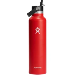Hydro Flask 24oz Standard Mouth Flex Straw Cap Water Bottle-Women Active Clothing|Active Clothing