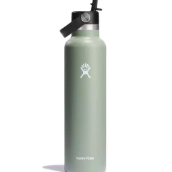 Hydro Flask 24oz Standard Mouth Flex Straw Cap Water Bottle-Women Active Clothing|Active Clothing