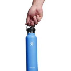 Hydro Flask 24oz Standard Mouth Flex Straw Cap Water Bottle-Women Active Clothing|Active Clothing