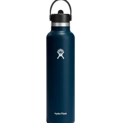 Hydro Flask 24oz Standard Mouth Flex Straw Cap Water Bottle-Women Active Clothing|Active Clothing