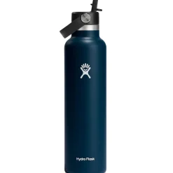 Hydro Flask 24oz Standard Mouth Flex Straw Cap Water Bottle-Women Active Clothing|Active Clothing