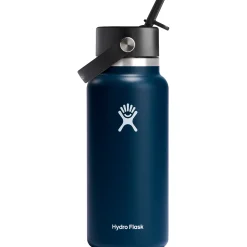 Hydro Flask 32oz Wide Mouth Flex Straw Cap Water Bottle-Women Active Clothing|Active Clothing
