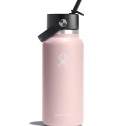Hydro Flask 32oz Wide Mouth Flex Straw Cap Water Bottle-Women Active Clothing|Active Clothing