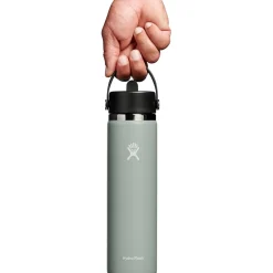 Hydro Flask 24oz Wide Mouth Flex Straw Cap Water Bottle-Women Active Clothing|Active Clothing