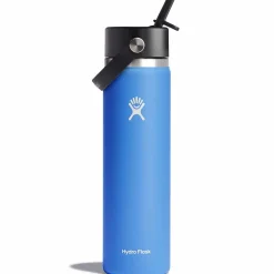 Hydro Flask 24oz Wide Mouth Flex Straw Cap Water Bottle-Women Active Clothing|Active Clothing