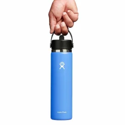 Hydro Flask 24oz Wide Mouth Flex Straw Cap Water Bottle-Women Active Clothing|Active Clothing
