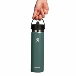 Hydro Flask 24oz Wide Mouth Flex Straw Cap Water Bottle-Women Active Clothing|Active Clothing