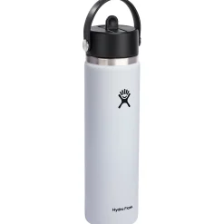 Hydro Flask 24oz Wide Mouth Flex Straw Cap Water Bottle-Women Active Clothing|Active Clothing