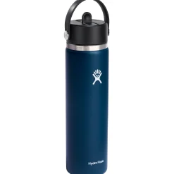 Hydro Flask 24oz Wide Mouth Flex Straw Cap Water Bottle-Women Active Clothing|Active Clothing