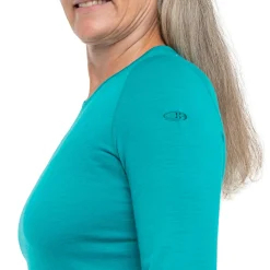 Icebreaker 200 Oasis Base Layer Crew Top - Women's-Women Base Layers|Snow Clothing