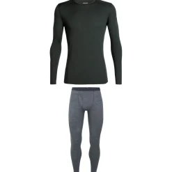 Icebreaker 200 Oasis Long Sleeve Crew + Leggings 2023- Base Layers|Snow Clothing