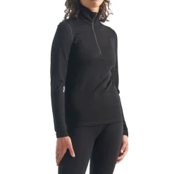 Icebreaker 260 Tech Long Sleeve Half Zip Top - Women's-Women Base Layers|Snow Clothing