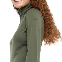 Icebreaker 260 Tech Long Sleeve Half Zip Top - Women's-Women Base Layers|Snow Clothing
