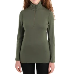 Icebreaker 260 Tech Long Sleeve Half Zip Top - Women's-Women Base Layers|Snow Clothing