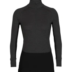 Icebreaker 260 ZoneKnit Long-Sleeve Half Zip Top - Women's-Women Base Layers|Snow Clothing