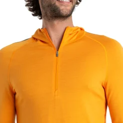 Icebreaker Merino 200 Sonebula Long-Sleeve Half Zip Hoodie - Men's- Base Layers|Snow Clothing