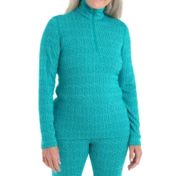 Icebreaker Merino 260 Vertex Long-Sleeve Half Zip Top - Women's-Women Base Layers|Snow Clothing