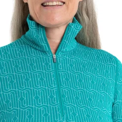 Icebreaker Merino 260 Vertex Long-Sleeve Half Zip Top - Women's-Women Base Layers|Snow Clothing