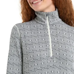 Icebreaker Merino 260 Vertex Long-Sleeve Half Zip Top - Women's-Women Base Layers|Snow Clothing