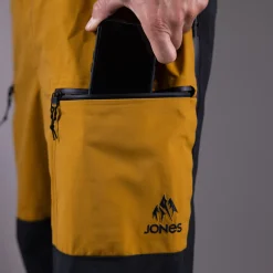 Jones Mountain Surf Recycled Bibs - Men's- Snow Clothing|Snowboard Pants & Bibs