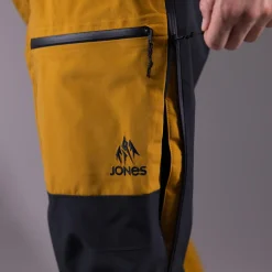 Jones Mountain Surf Recycled Bibs - Men's- Snow Clothing|Snowboard Pants & Bibs