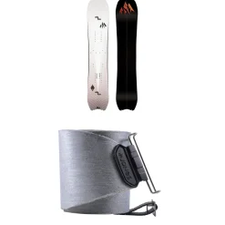 Jones Stratos Splitboard + Nomad Pro Universal Tail Clip Splitboard Skins 2025- Splitboard Packages|Backcountry Snowboarding