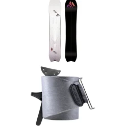 Jones Stratos Splitboard + Nomad Universal Tail Clip Splitboard Skins - Women's 2025- Splitboard Packages|Backcountry Snowboarding