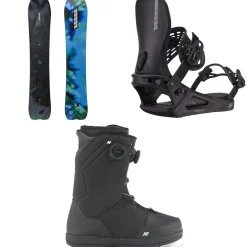 K2 Alchemist Snowboard + Bond Snowboard Bindings + Maysis Snowboard Boots 2025- Snowboards, Bindings & Boots|Snowboard Packages