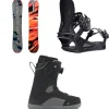 K2 Antidote Snowboard + Network Snowboard Bindings + Kinsley Snowboard Boots - Women's 2025- Snowboards, Bindings & Boots|Snowboard Packages