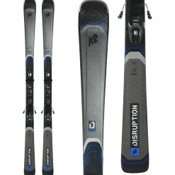 K2 Disruption 76 Skis + M2 10 Quikclik Bindings 2022- Skis With Bindings|Ski Packages
