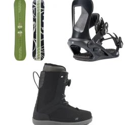 K2 Lime Lite Snowboard + Bedford Snowboard Bindings + Haven Snowboard Boots - Women's 2025- Snowboards, Bindings & Boots|Snowboard Packages