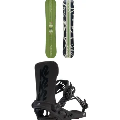 K2 Lime Lite Snowboard + Meridian Snowboard Bindings - Women's 2025- Snowboards With Bindings|Snowboard Packages