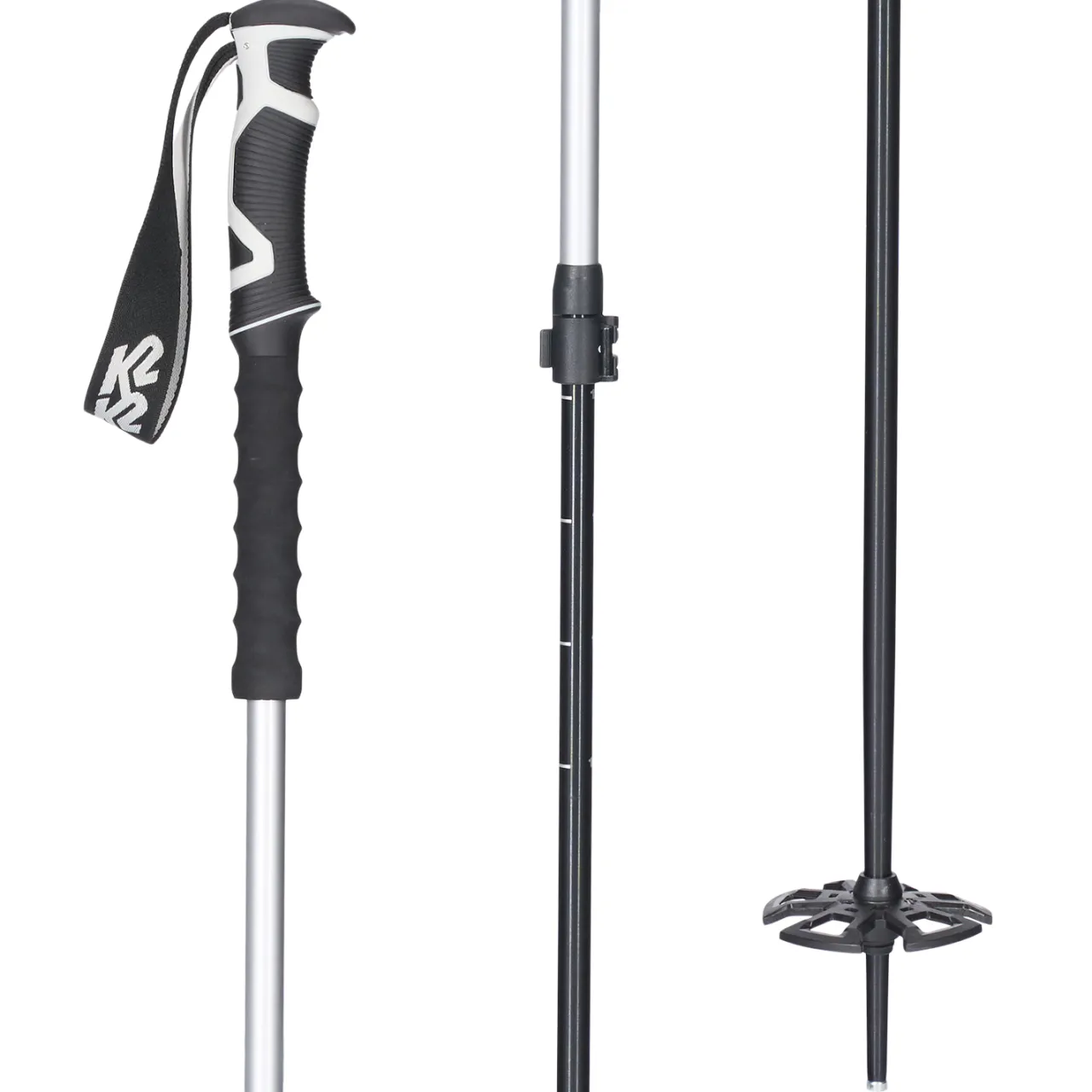 K2 Lockjaw Aluminum EVA Adjustable Ski Poles 2025- Backcountry Skiing|Ski Poles
