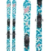 K2 Luv Bug Skis + FDT 7.0 Bindings - Kids' 2024-Kids Skis|Kids Ski Packages