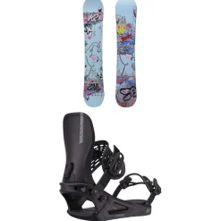 K2 Medium Snowboard + Bond Snowboard Bindings 2025- Snowboards With Bindings|Snowboard Packages