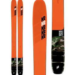 K2 Mindbender 116 Skis + Marker Griffon 13 Demo Bindings 2020 - Used- Used Packages|Skis With Bindings
