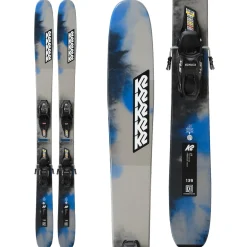 K2 Mindbender Jr Skis + FDT 7.0 Bindings - Kids' 2025-Kids Skis|Kids Ski Packages
