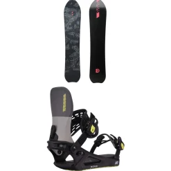 K2 Niseko Pleasures Snowboard + Bond Snowboard Bindings 2025- Snowboards With Bindings|Snowboard Packages