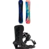 K2 Passport Snowboard + Meridian Snowboard Bindings - Women's 2025- Snowboards With Bindings|Snowboard Packages