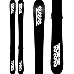 K2 Poacher Jr Skis + 7.0 FDT Bindings - Kids' 2024-Kids Skis|Kids Ski Packages