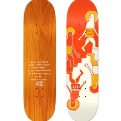 Krooked Worrest Up Down Twin Tail Slick 8.3 Skateboard Deck- Decks