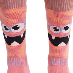Le Bent Monster Party Light Snow Socks - Kids'-Kids Ski Socks|Socks