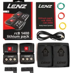Lenz rcB 1400 Lithium Battery Packs- Socks|Ski Socks