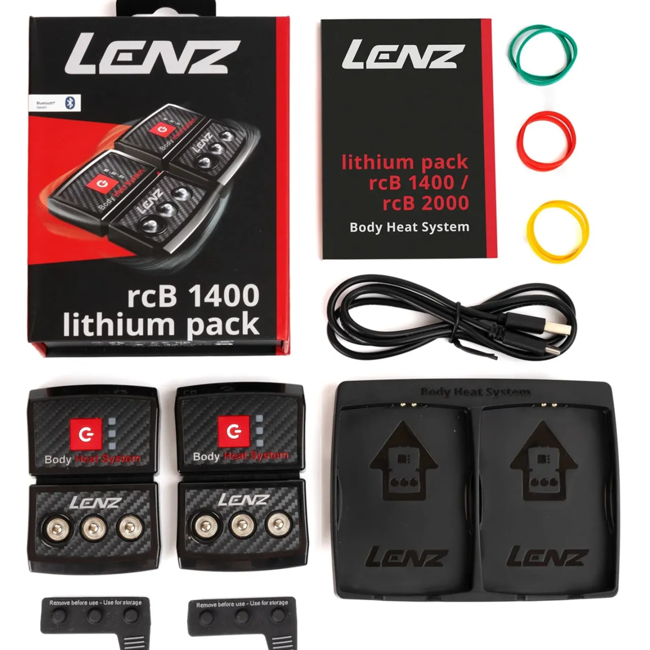 Lenz rcB 1400 Lithium Battery Packs- Socks|Ski Socks