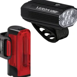 Lezyne Lite Drive 1200+ / Strip Drive Pro 400+ Bike Light Set- Lights