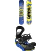 Lib Tech Banana Blaster BTX Snowboard + Bent Metal BMX Snowboard Bindings - Kids' 2025-Kids Kids Snowboard Packages|Snowboard Packages