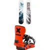 Lib Tech Cold Brew C2 Snowboard + Bent Metal Axtion Snowboard Bindings 2024- Snowboards With Bindings|Snowboard Packages